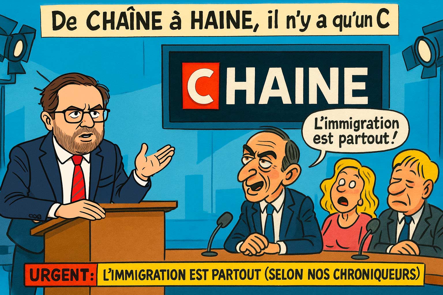 cnews chaine radicale extrême droite