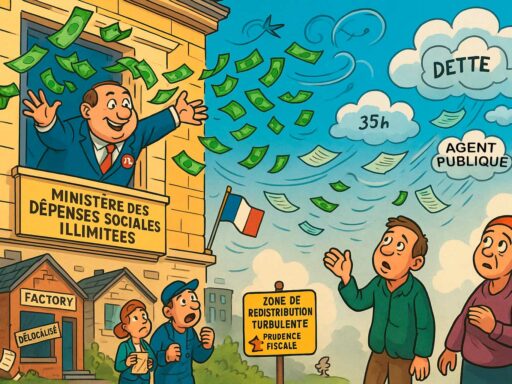 Dérive économique et budjetaire = redistribution turbulente