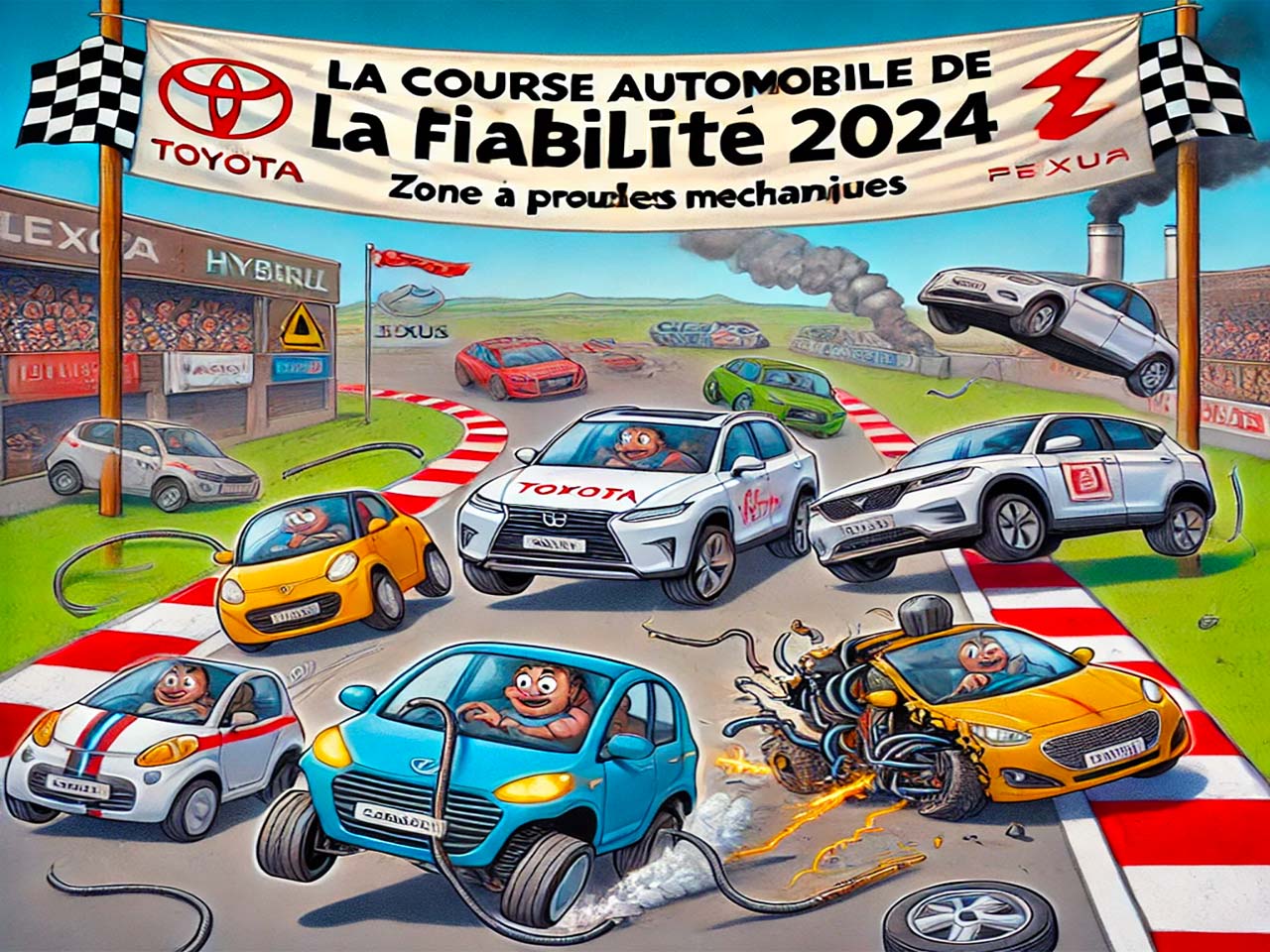 La course automobile de la fiabilite 2024