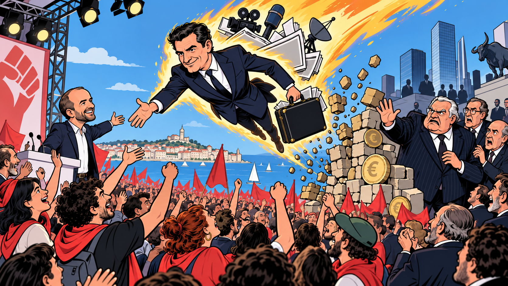 Matthieu Pigasse, la comète qui embrase LFI