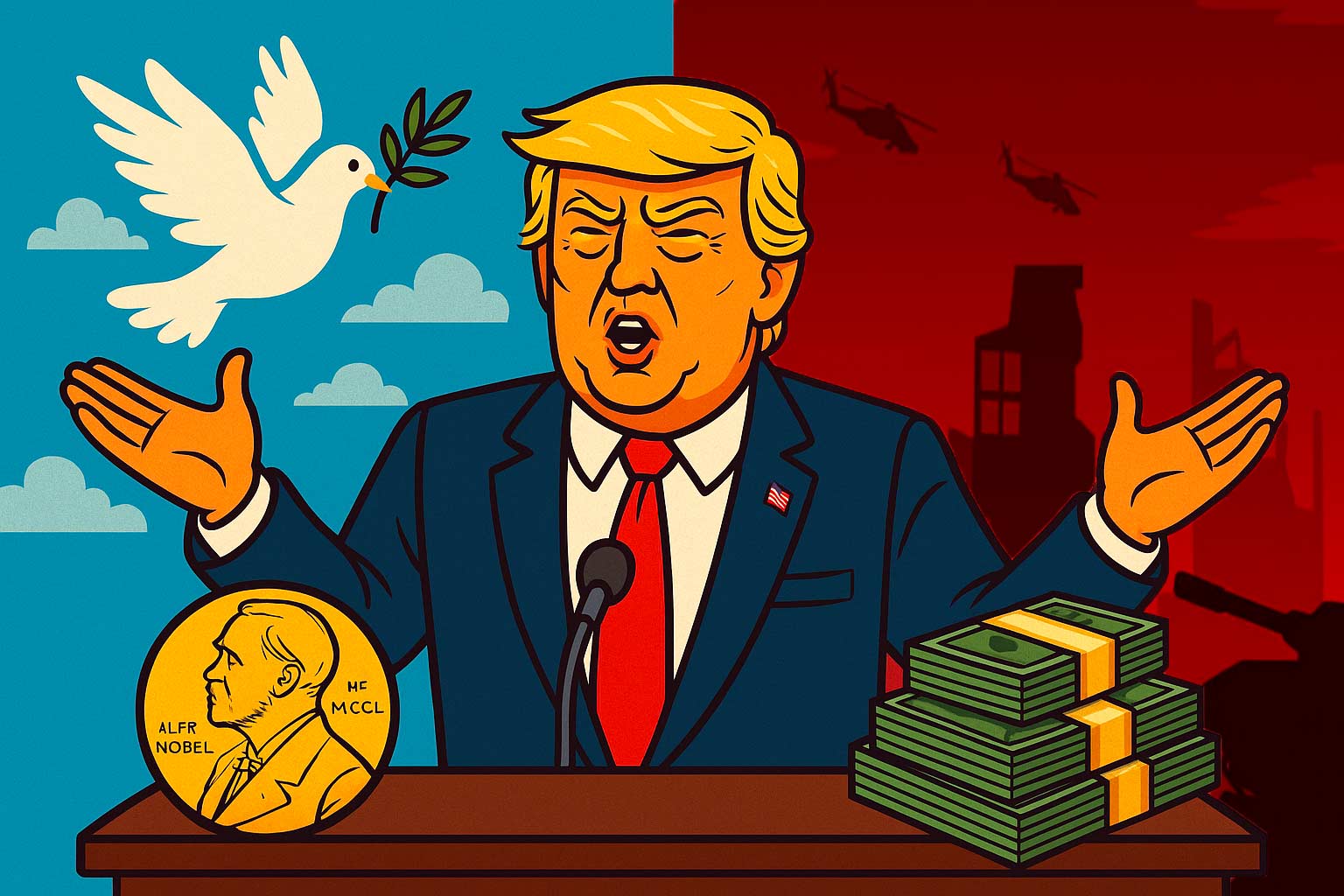 Le rêve de Trum : paix ou soumission ?