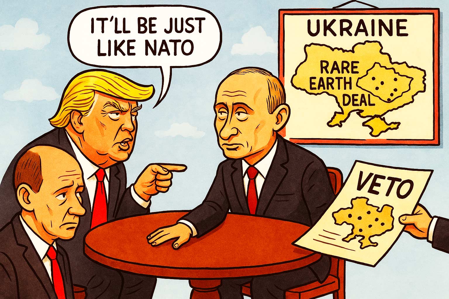 Ukraine : La promesse de Trump, le pillage russe