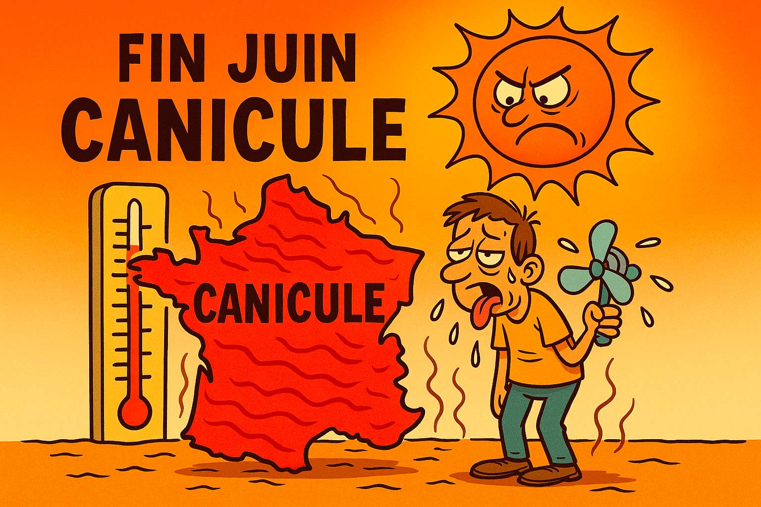 La Météo de juin 2025 pulvérise les records !