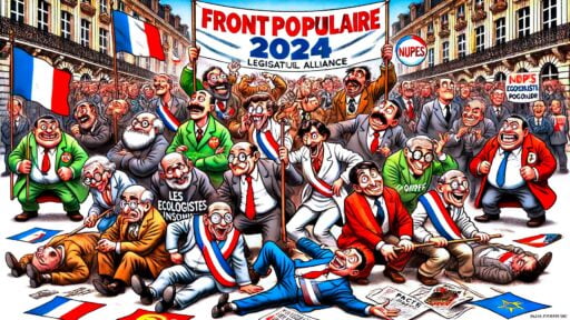 Les écologistes, La France insoumise, le Parti communiste français, le Parti socialiste ainsi que Place publique et Génération⸱s ont acté la constitution d'un "Nouveau Front populaire".