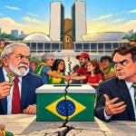 Lula tient la clé d’une victoire étroite face à Flávio Bolsonaro et son recours, autour d’une urne fissurée devant le Congrès brésilien.