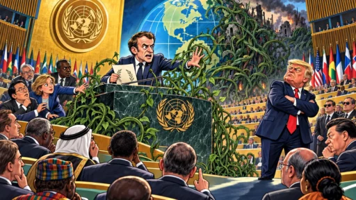 Emmanuel Macron retient une jungle de lianes à la tribune de l’ONU face à Donald Trump et aux délégations hésitantes