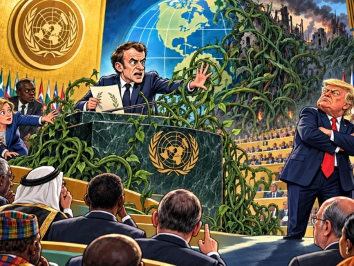 Emmanuel Macron retient une jungle de lianes à la tribune de l’ONU face à Donald Trump et aux délégations hésitantes
