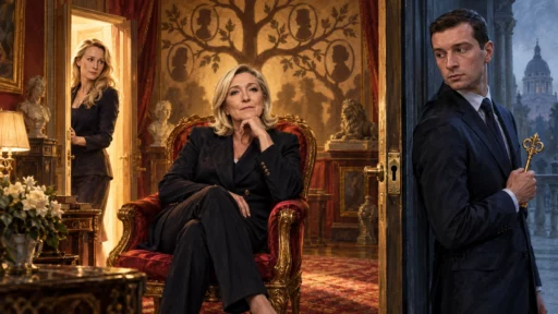 Marion Maréchal rejoint Marine Le Pen dans un cercle familial tandis que Jordan Bardella reste en retrait