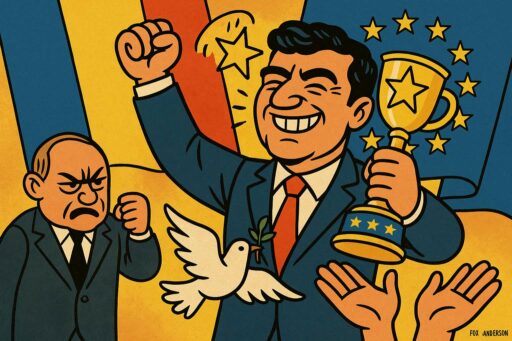 Nicușor Dan élu président face à l’ingérence russe